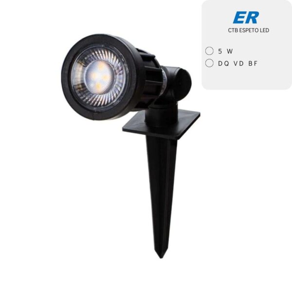 CTB ESPETO LED GRAMA 5W BQ/VD/BF