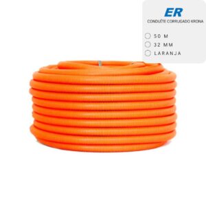Conduite Corrugado Laranja 50M 32mm Krona