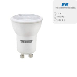 CTB LAMPADA MR11 3W 3000K
