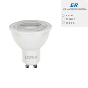 CTB LAMPADA MR16 4.8W 6500K