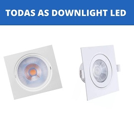 CTB Dowlight Led Redondo ou Quadrado