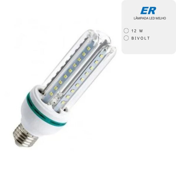 CTB LAMPADA DE LED MILHO 12W