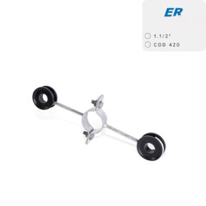PARATEC ISOLADOR DE 2 DESCIDA PARA MASTRO 1.1/2" COD: 4