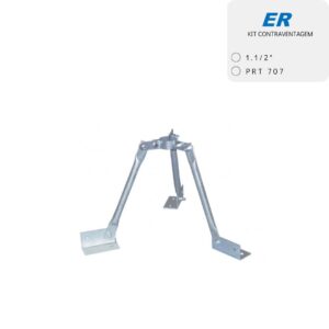 PARATEC KIT CONTRAVENTAGEM 1.1/2" (CONJUNTO ESTAIS)