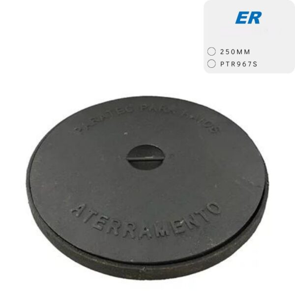 PARATEC TAMPA FERRO FUNDIDO C/ALÇAPÃO 250MM PTR966S