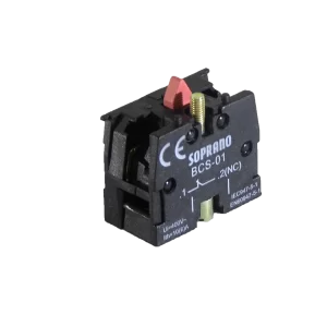 SOPRANO BLOCO DE CONTATO NF (BOTÃO)