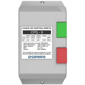 SOPRANO CHAVE DE PARTIDA 1,0CV (2,5-4,0) 220V