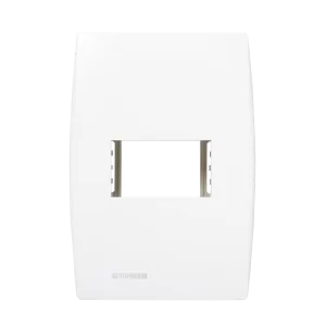 SOPRANO ILUS 4X2 PLACA 1F HORIZONTAL COM SUPORTE 5TG99023