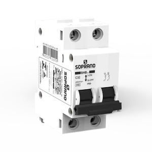 SOPRANO DISJUNTOR BIP 10A DIN CURVA C 3/5KA SHB2 05121.0010.21