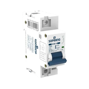 SOPRANO DISJUNTOR MONO 80A DIN CURVA C 6/10KA SHB1 05121.1080.11