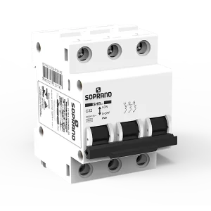 SOPRANO DISJUNTOR TRI 20A DIN CURVA C 3/5KA SHB3 05121.0020.31